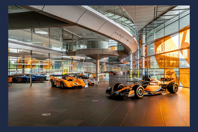 Images of the McLaren Technology Centre